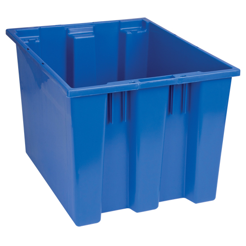 Contenants Stack & Nest, 13" x 19,5" x 15,5", Bleu M & M Nord Ouest Inc