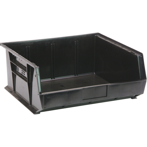 Environmentally Friendly Recycled Bin, 8-1/4" W x 7" H x 14-3/4" D, Black M & M Nord Ouest Inc