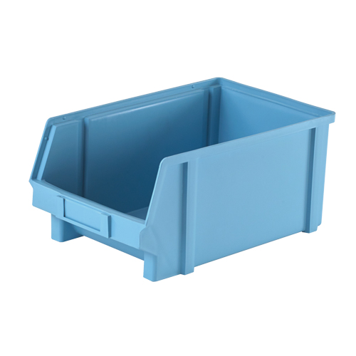 Plastibox&reg; Parts Bin, 8-1/10" W x 6" H x 12-4/5" D, Blue M & M Nord Ouest Inc