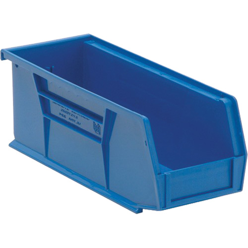 Bacs ultra empilable & suspendable, 4-1/8" la, 4" h x 10-7/8" p, Bleu M & M Nord Ouest Inc