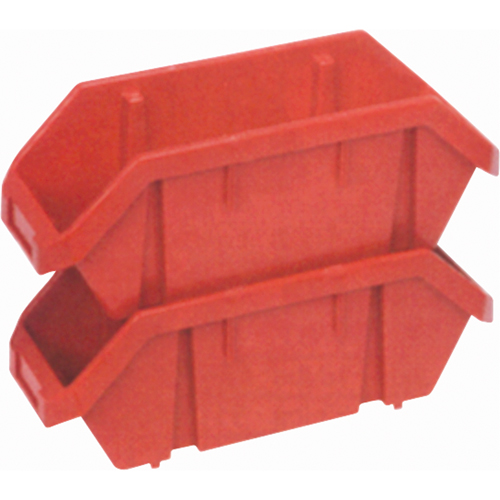 Quick Pick Bins, 7" x 6.625" x 18.5", Red M & M Nord Ouest Inc