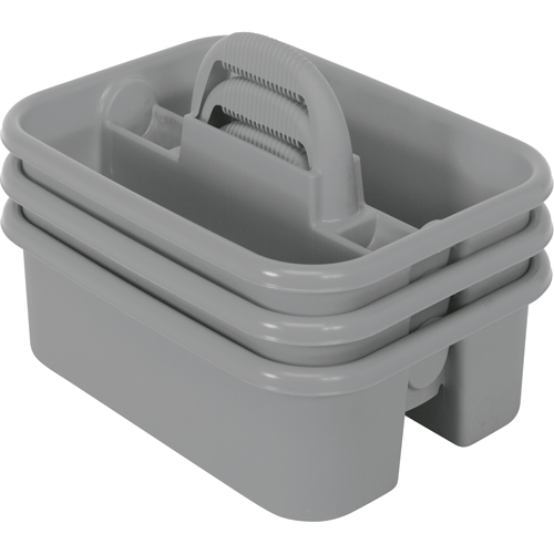 BOITE RANGEMENT,OUTILS,18 1/4X13 3/4X8 3/4,GRIS, 8-3/4" x 13-3/8" x 13-3/8", Gris M & M Nord Ouest Inc