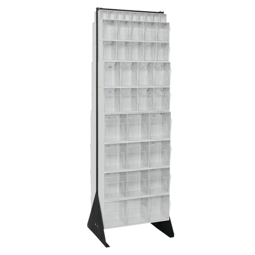 Support pour bacs basculants, 23-5/8" la x 16" p x 75" h, 72 tiroirs M & M Nord Ouest Inc