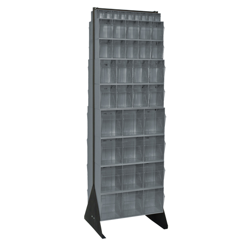 Support pour bacs basculants, 23-5/8" la x 16" p x 75" h, 72 tiroirs M & M Nord Ouest Inc