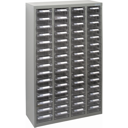 KPC-700 Parts Cabinet, Galvanized Steel, 60 Drawers, 23-1/10" x 8-7/10" x 36-9/10", Grey M & M Nord Ouest Inc