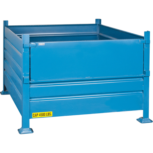 Bulk Stacking Containers, 30" H x 34.5" W x 40.5" D, 4500 lbs. Capacity M & M Nord Ouest Inc