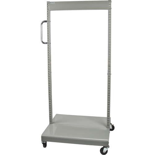 Servante mobile de bacs &agrave; plateaux inclinables - chariot seulement, &agrave; deux c&ocirc;t&eacute;s, 26-1/4" la x 22" p x 57-1/2" h M & M Nord Ouest Inc