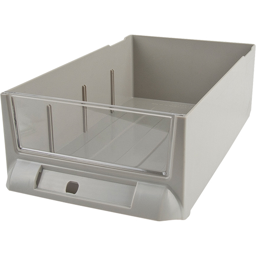 Replacement Drawer for KPC-200 Parts Cabinets, Plastic, 5-3/8" W x 9-13/16" D x 3-3/10" H, Grey M & M Nord Ouest Inc