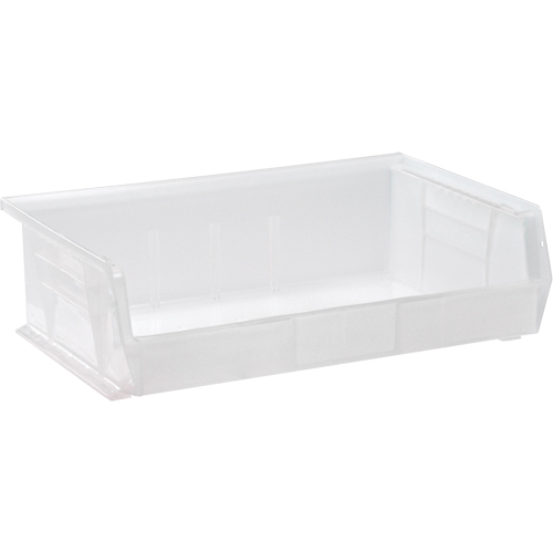 Clear-View Ultra Stack & Hang Bin, 16-1/2" W x 5" H x 10-7/8" D, Clear M & M Nord Ouest Inc