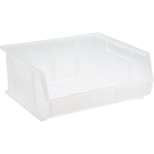 Clear-View Ultra Stack & Hang Bin, 16-1/2" W x 7" H x 14-3/4" D, Clear M & M Nord Ouest Inc