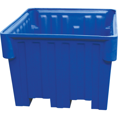 Bacs emboîtables pour chariot &eacute;l&eacute;vateur, 42" la x 48" p x 30" h, Bleu M & M Nord Ouest Inc