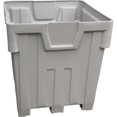 Bacs emboîtables, 44" la x 44" p x 46" h, Gris M & M Nord Ouest Inc