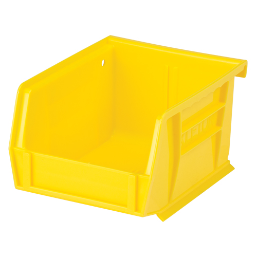 Stack & Hang Bin, 4-1/8" W x 3" H x 5-3/8" D, Yellow M & M Nord Ouest Inc