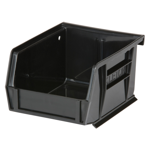 Stack & Hang Bin, 4-1/8" W x 3" H x 5-3/8" D, Black M & M Nord Ouest Inc