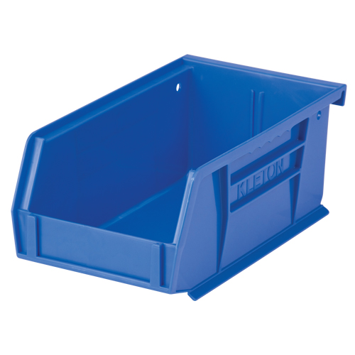 Bac empilable & &agrave; suspendre, 4-1/8" la, 3" h x 7-3/8" p, Bleu M & M Nord Ouest Inc