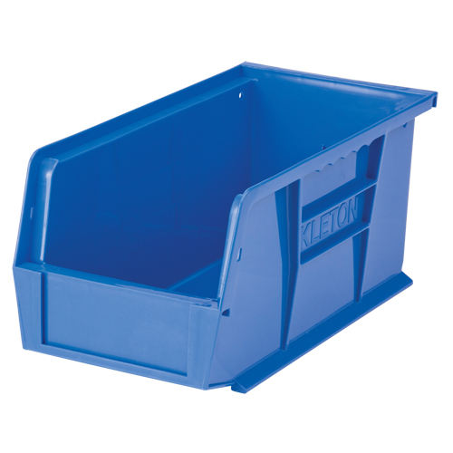 Stack & Hang Bin, 5-1/2" W x 5" H x 10-7/8" D, Blue M & M Nord Ouest Inc