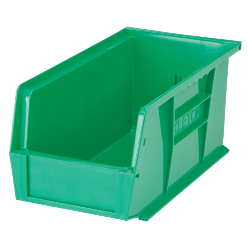 Stack & Hang Bin, 5-1/2" W x 5" H x 10-7/8" D, Green M & M Nord Ouest Inc