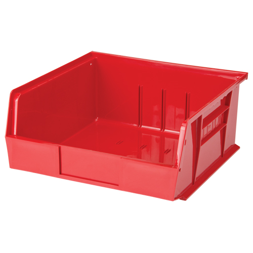 Stack & Hang Bin, 11" W x 5" H x 10-7/8" D, Red M & M Nord Ouest Inc