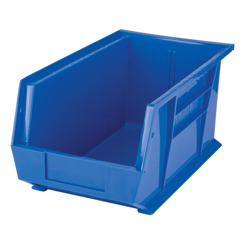Stack & Hang Bin, 8-1/4" W x 7" H x 14-3/4" D, Blue M & M Nord Ouest Inc