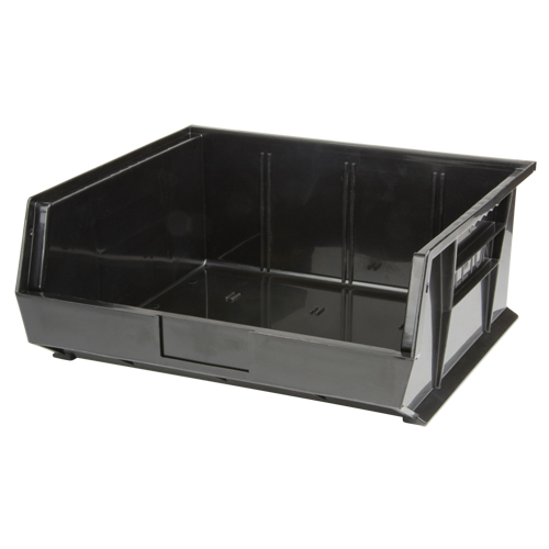 Stack & Hang Bin, 16-1/2" W x 7" H x 14-3/4" D, Black M & M Nord Ouest Inc