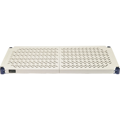 &eacute;tag&egrave;re en fils m&eacute;talliques avec tablettes en plastique, Cadre en fils m&eacute;talliques avec tablettes en plastique, Sans boulons, Capacit&eacute; 600 lb, 30" la x 72" h x 18" p M & M Nord Ouest Inc