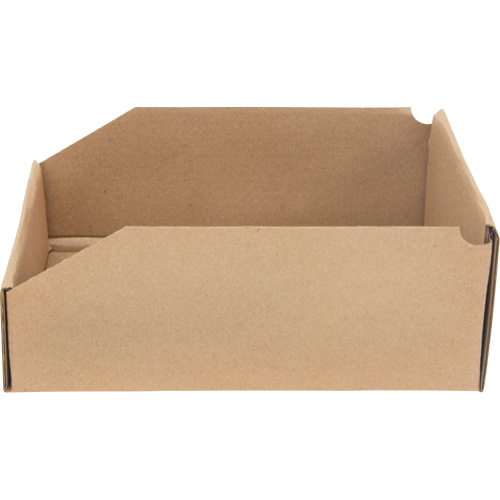 Boîtes profondes en carton ondul&eacute;, 8-3/4" la x 11-1/4" p x 4-1/2" h, Beige M & M Nord Ouest Inc