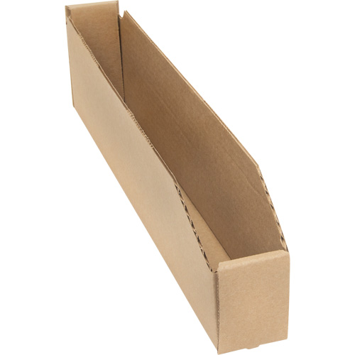 Boîtes profondes en carton ondul&eacute;, 2-7/8" la x 17-1/4" p x 4-1/2" h, Beige M & M Nord Ouest Inc
