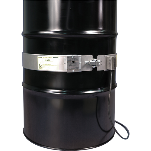 Value Drum Heaters, Steel Drums, 55 US gal (45 imp. gal.), 0°F - 550°F, 120 V M & M Nord Ouest Inc