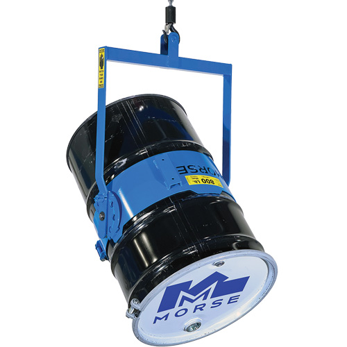 Ensemble de l&egrave;ve-baril manuel inclinable, Baril de 55 gal. US (45 gal. imp.), Capacit&eacute; 800 lb/363 kg M & M Nord Ouest Inc