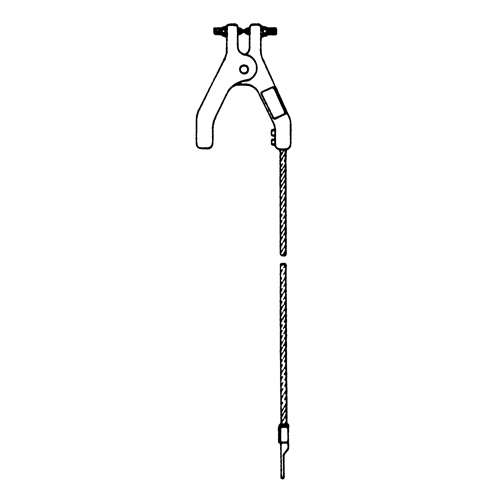 Heavy-Duty Bonding & Grounding Wire Assemblies - Hand Clamp & 1/4" Terminal Connectors M & M Nord Ouest Inc