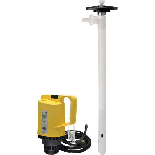 Electric Drum Pumps, PVDF, 42 GPM M & M Nord Ouest Inc