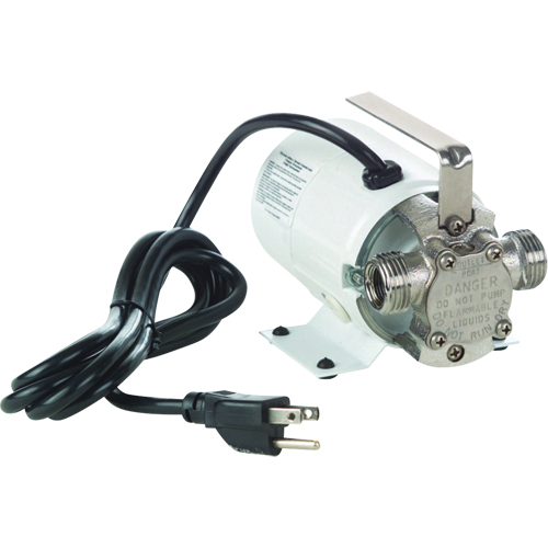 Non-Submersible, Self-Priming Plated Brass Transfer Pumps - Pump Only, 115 V, 360 GPH, 1/10 HP M & M Nord Ouest Inc