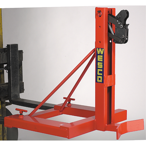 Gator Grip Forklift Attachment for Drum Handling, For 30 US Gal. (25 Imperial Gal.) / 50 US Gal. (41.6 Imperial Gal.) / 80 US Gal. (66.6 Imperial Gal.) M & M Nord Ouest Inc