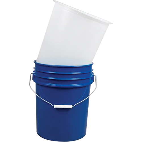 Doublures pour seaux en acier, 11-1/4" dia. x 12-1/4" h, 5 gal. US (4,16 gal. imp.) capacit&eacute; M & M Nord Ouest Inc