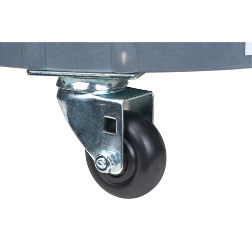 Socle roulant pour baril de confinement des fuites, 24,25" dia. X 7,625" h, Cap. de d&eacute;versement 1,5 gal. US M & M Nord Ouest Inc