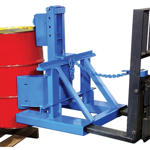 MORSPEED 1500 Forklift Drum Handler, For 55 US gal. (45 Imperial Gal.) M & M Nord Ouest Inc