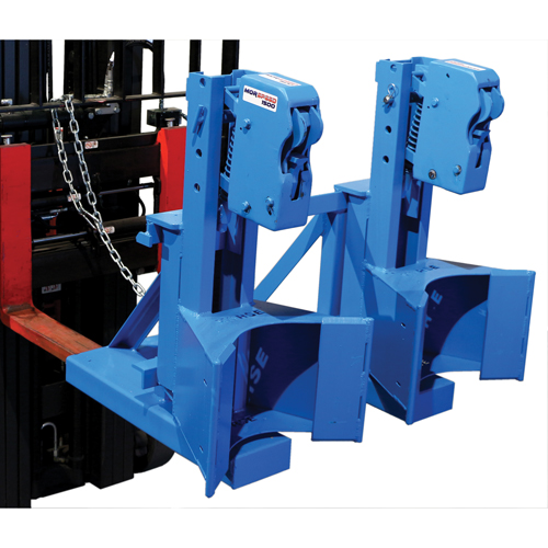 MORSPEED 1500 Forklift Drum Handler, For 55 US gal. (45 Imperial Gal.) M & M Nord Ouest Inc