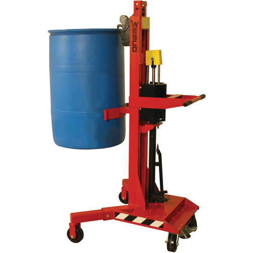 Manipulateur ergonomique de baril &agrave; port&eacute;e &eacute;lev&eacute;, DM-100-HR, 30 - 85 gal. US (25 - 70 gal. imp.) M & M Nord Ouest Inc