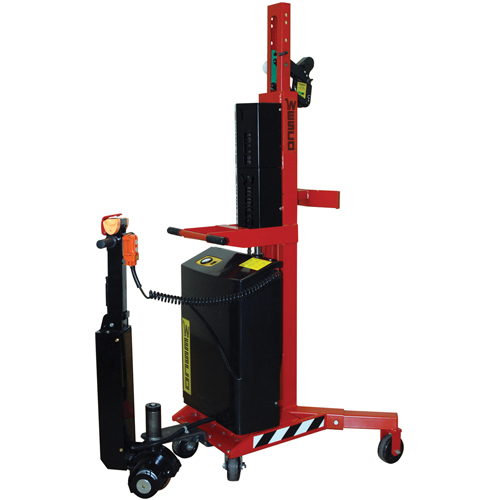 Ergonomic Drum Handler Power Lift & Drive - DM-1100-PLD, 30 - 85 US Gal. (25 - 70 Imperial Gal.) M & M Nord Ouest Inc