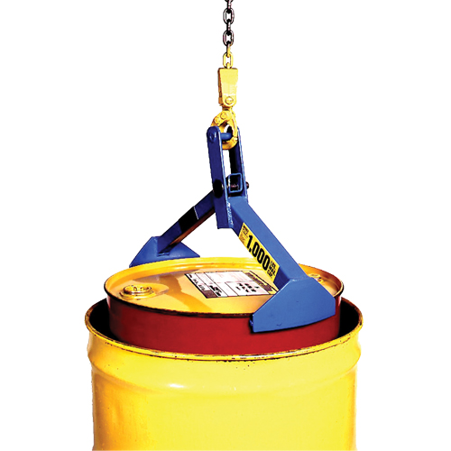 Drum & Overpack Lifter, 55 -85 US gal. (45 -70 Imperial Gal.), 1000 lbs./454 kg Cap. M & M Nord Ouest Inc