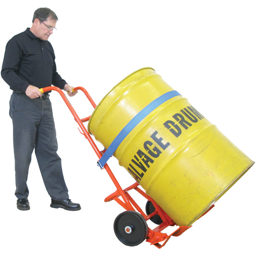 Chariot pour baril Overpack de s&eacute;rie 45BTW, Fabriqu&eacute; en Acier, 30 - 85 gal. US (25 - 70 gal. imp.) M & M Nord Ouest Inc