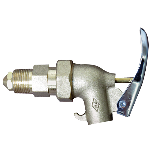 Heavy-Duty Drum Faucet, Brass, 3/4" NPT Inlet M & M Nord Ouest Inc