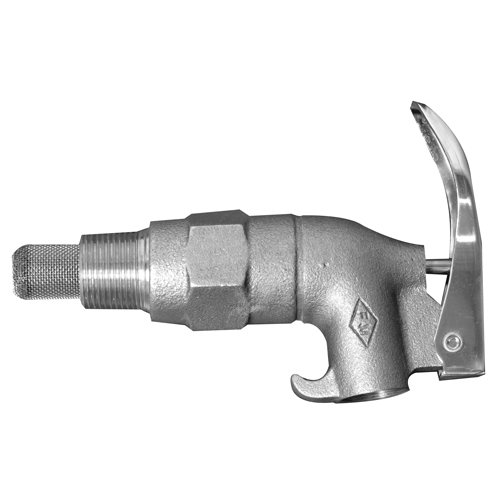 Soupape de baril en zinc avec pare-flamme, Alliage de zinc, entr&eacute;e NPT 3/4" M & M Nord Ouest Inc