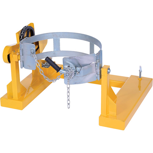 Fork Mounted Drum Carrier, For 55 US Gal. (45.8 Imperial Gal.) M & M Nord Ouest Inc