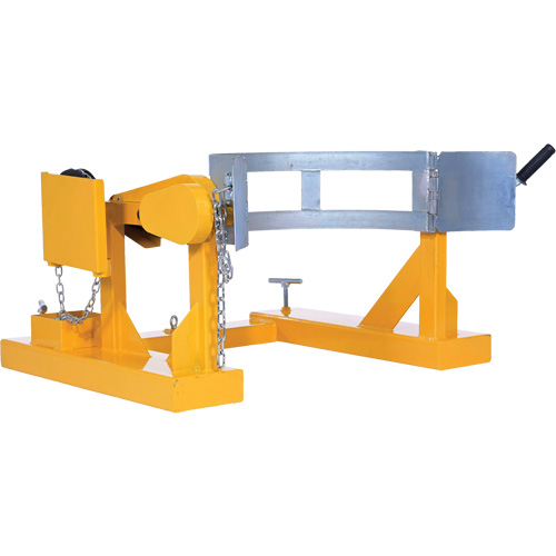 Fork Mounted Drum Carrier, For 55 US Gal. (45.8 Imperial Gal.) M & M Nord Ouest Inc