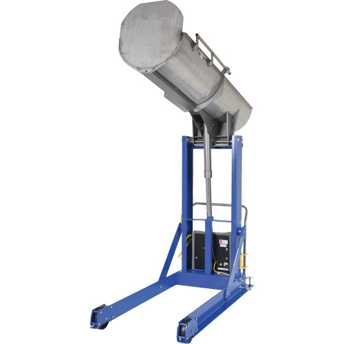 Tombereau hydraulique portatif pour baril, Pour 30 - 55 gal. US (25 - 45,8 gal. imp.) M & M Nord Ouest Inc