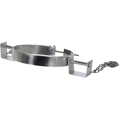Tilting Drum Ring, 30 US Gal. (24.98 Imperial Gal.) Drum Size, 1200 lbs./544 kg Cap. M & M Nord Ouest Inc