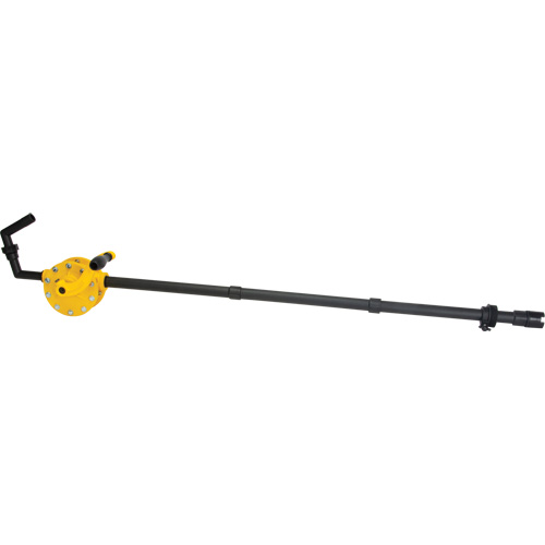 Pompe rotative pour baril, Polypropyl&egrave;ne, Pour capacit&eacute; 15 - 55 gal. US, 8 oz/course M & M Nord Ouest Inc