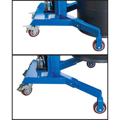 Ergonomic Drum Handler, 55 US gal. (45 Imperial Gal.)/85 US gal. (70 Imperial Gal.) M & M Nord Ouest Inc