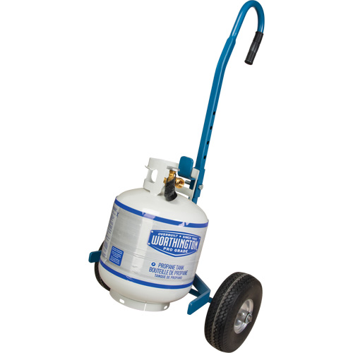 Chariot &agrave; cylindres, Roues Anticrevaison, Base de 15-1/2" W x 14-1/4" L, 600 lb M & M Nord Ouest Inc
